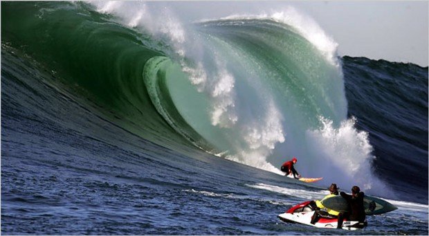 "Surfing in La Guillotine"