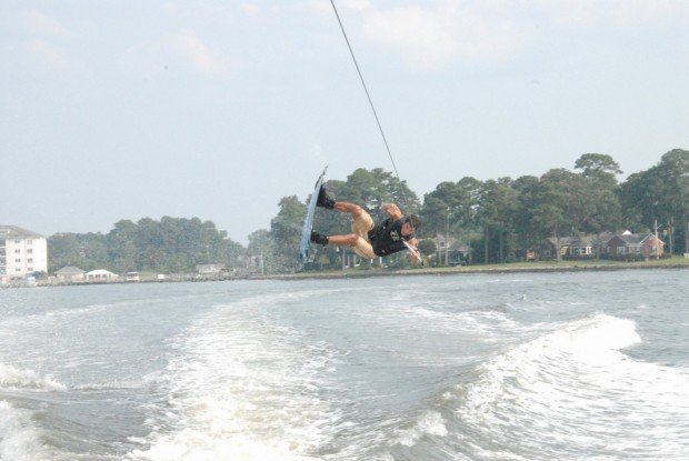 "Wakeboarding at Virginia Beach"