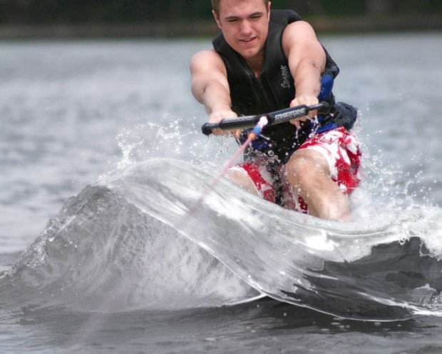 Wakeboarding at Wrightsville Beach"