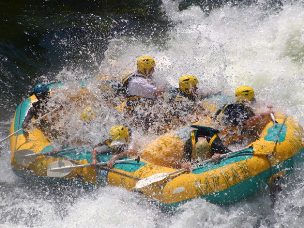 "White water Rafting in Batoka Gorge"