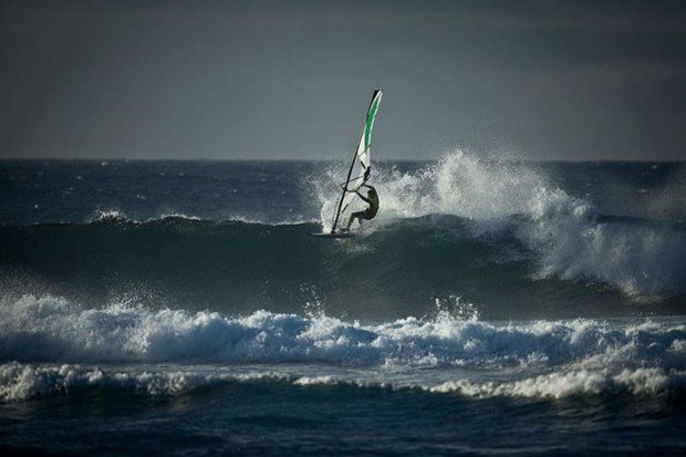 "Wind Surfer in La Rochelle"