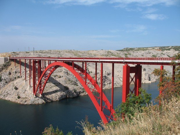 "Bungee Jumping from Maslenica Bridge"