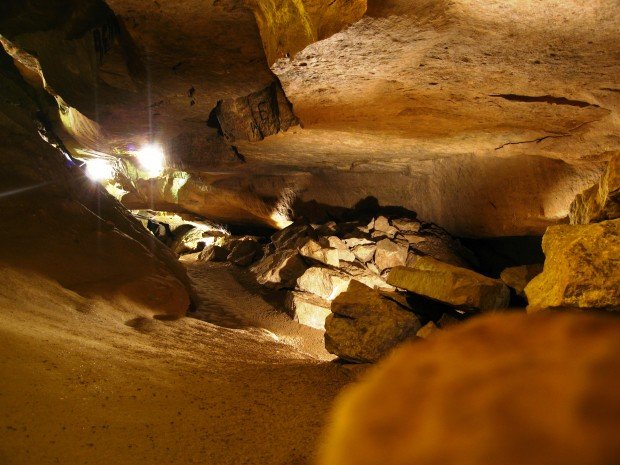 "Caving at Seneca Rocks Caverns"