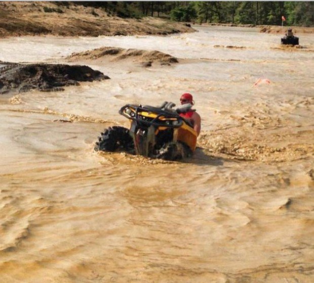 "Deep in the mud in Taylor County Boondocks Mud Park"