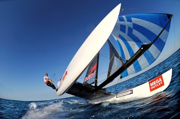 "Extreme Sailing at Vassiliki Beach"