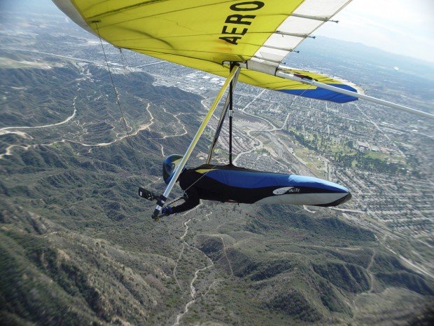 "Hang Gliding at La Torre"