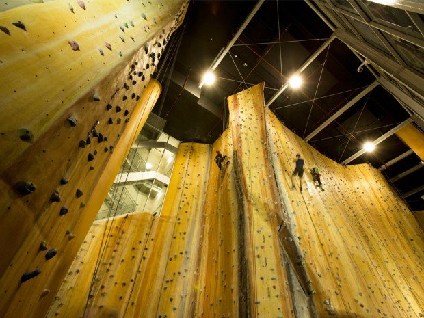 "Indoor Rock Climbing in Auderghem"