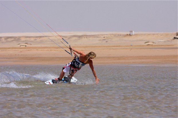 "Kite Surfing in Soma Bay"
