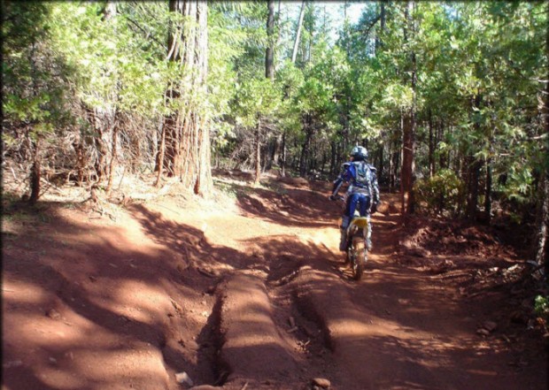 "Motocross in Oakey Mountain OHV Trails"