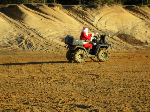 "Quad Biking in Fat Daddy's ATV Park"