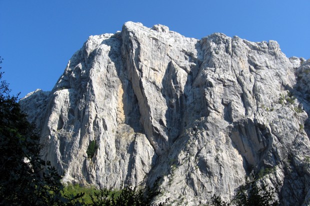 "Rock Climbing at the Anica Kuk Mountain"