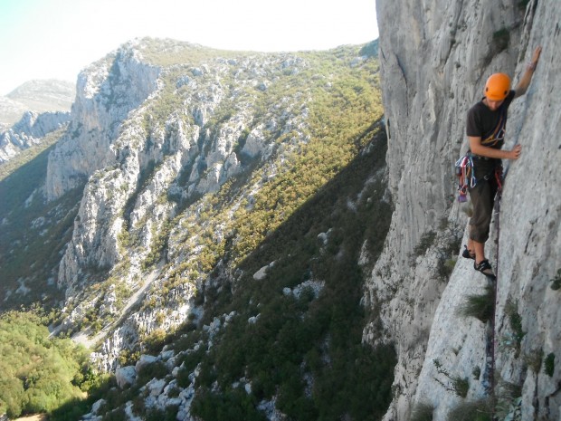 "Rock Climbing at the Anica Kuk Mountain"