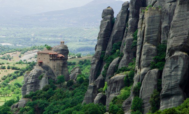 "Rock Climbing the Pillar of Dreams Route"