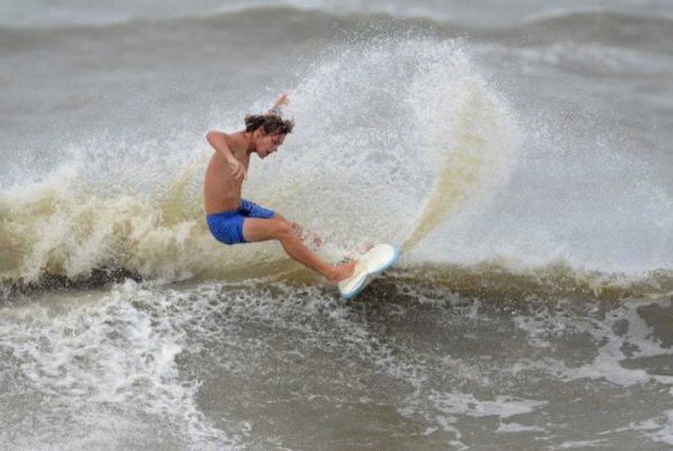 "Surfing in Tybee"