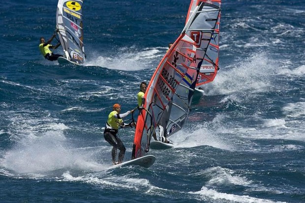 "Windsurfing at Lakes Bay New Jersey"