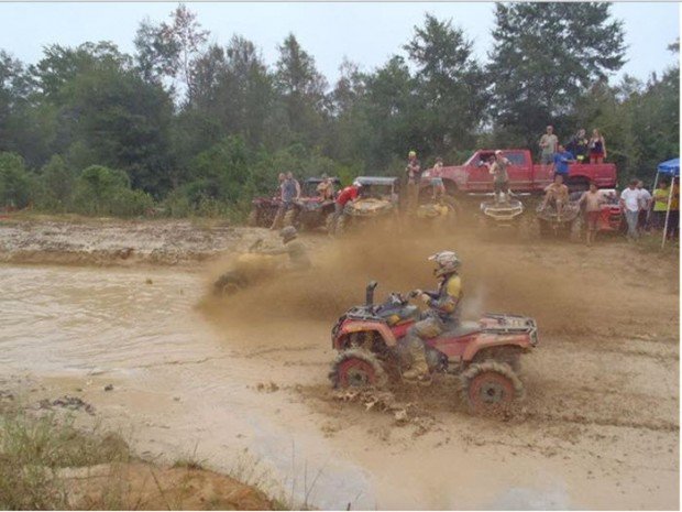 "ATV in Red Creek NOLA Offroad Park"