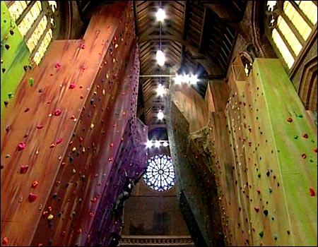 ''Indoor Rock Climbing in Manchester''