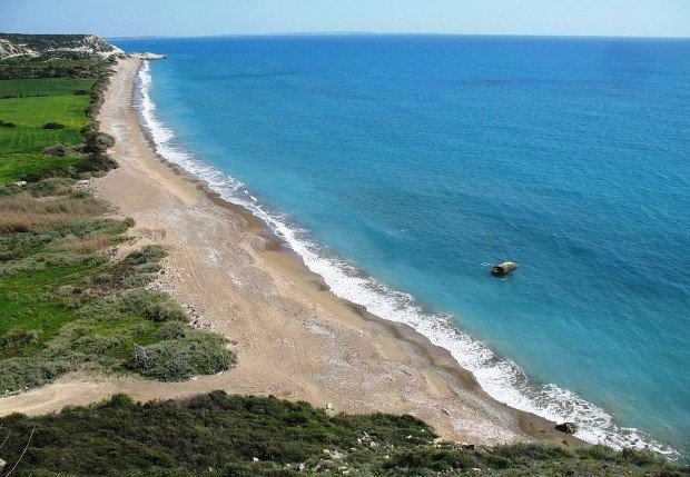 "Kitesurfing at Paramali Beach"