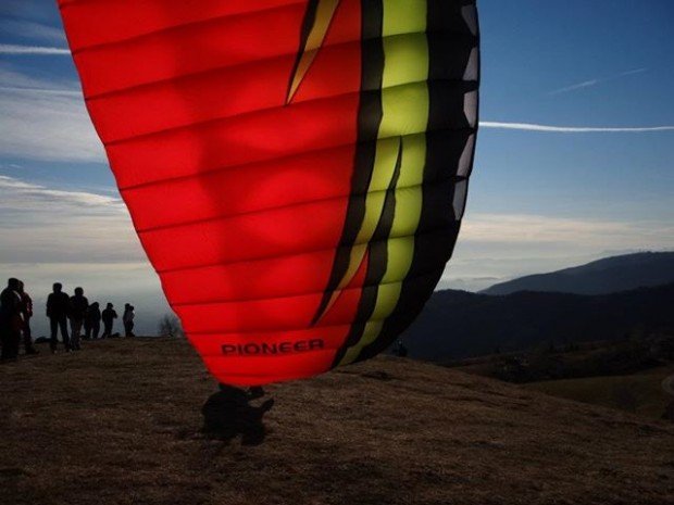 ''Paragliding at Skyline''