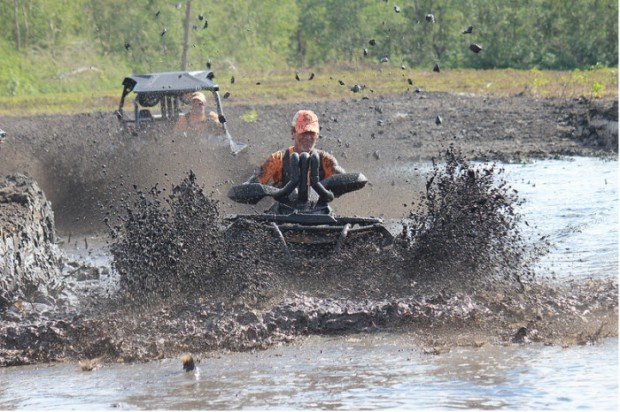 "Quad Biking in Red Creek NOLA Offroad Park"