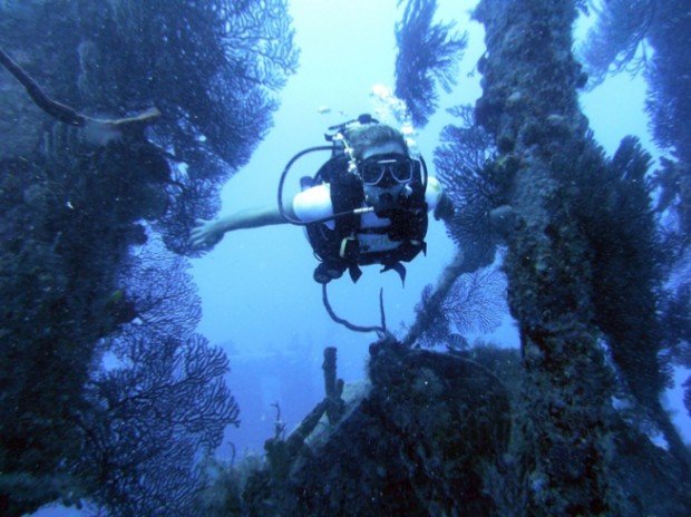 ''Scuba diving at Wreck SS Stavronikita''