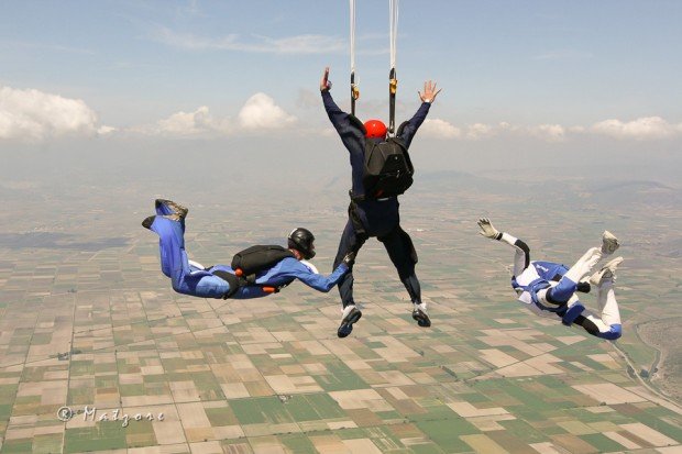"Skydiving at Kopaida Airport"