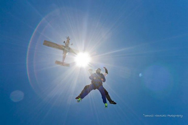 "Skydiving at Kopaida Airport"