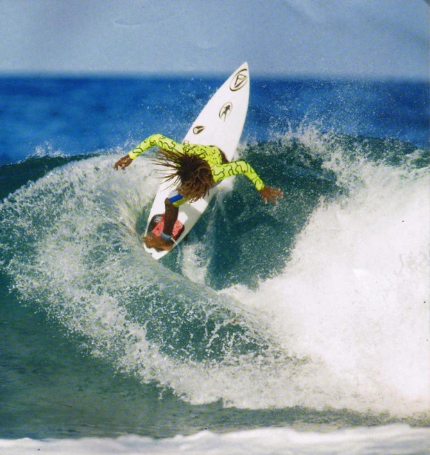 ''Surfing at Lighthouse''