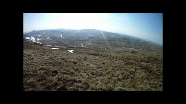 ''paragliding from Shining Tor''