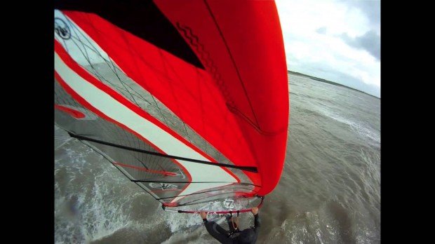 ''windsurfing at Leasowe Bay''