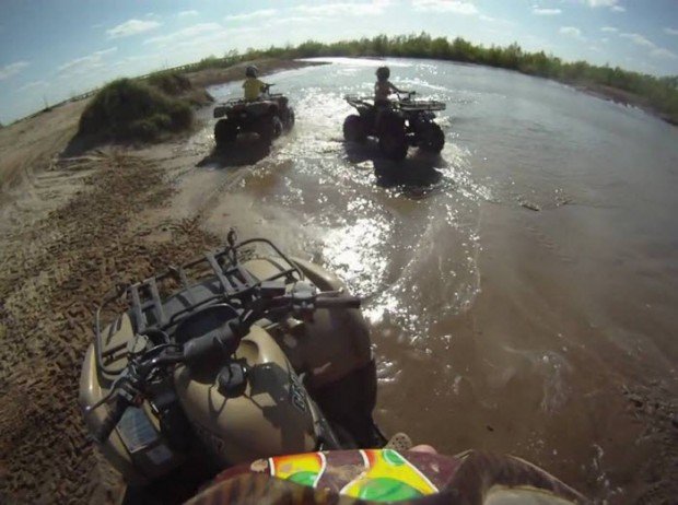 "Bonnet Carre Spillway Quad Biking"