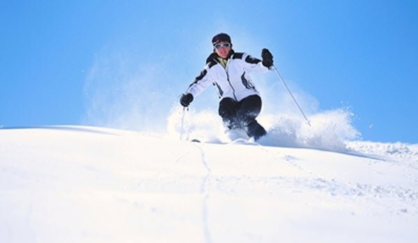 "Alpine Skiing in Clear Fork Ski Area"