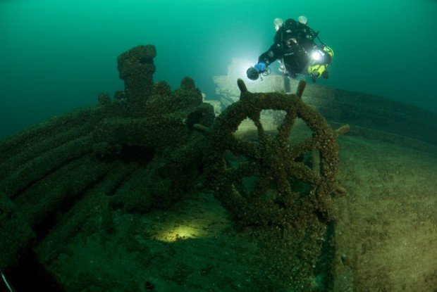 "Scuba Diving at William Young wreck"