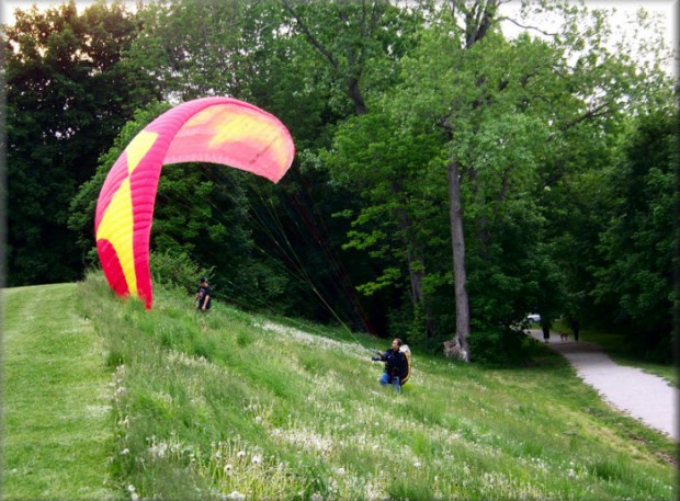 "Paragliding in Edgewater"