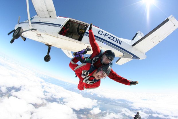 "Skydiving at Mysore Airport"