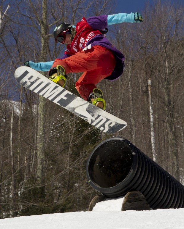 “Snowboarding at Belleayre Mountain Ski Resort”