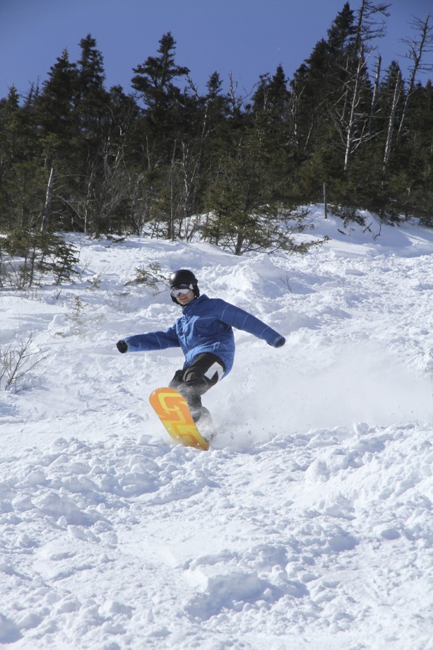 “Snowboarding at Whiteface Mountain Ski Center”