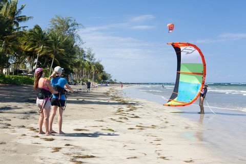 ''kitesurfing at Dorado Beach''