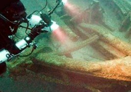 Northwest wreck, Lake Huron