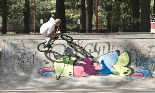 "BMX at Traverse City Skate Park"