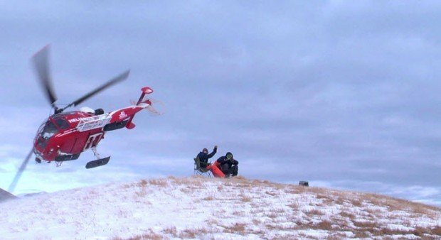 "Heli Skiing in Rose Khutor Ski Resort"