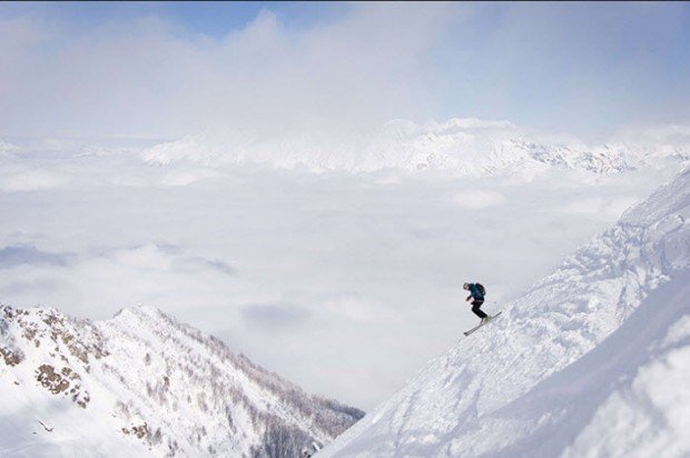 "Rosa Khutor Ski Resort Extreme Skiing"