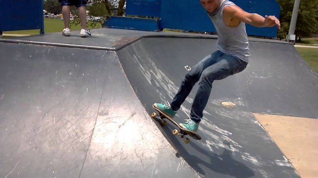 “Skateboarding at Tupelo Skatepark”