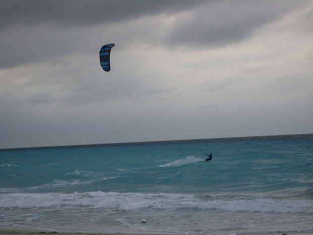 ''kitesurfing at Varadero''