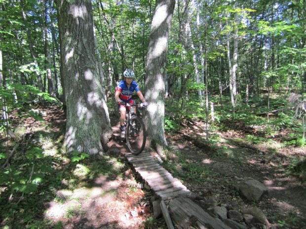 "Mountain Biking at Outer Limits Loop"