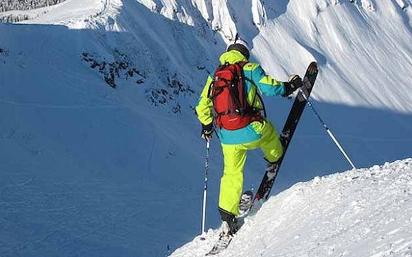 "Alpine Skiing in Laura Gazprom Ski Resort"