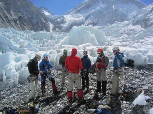 "Ama Dablam Mountain Climbing"