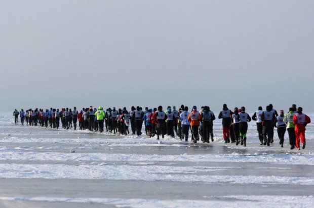 "Extreme Hiking in the Lake Baikal"