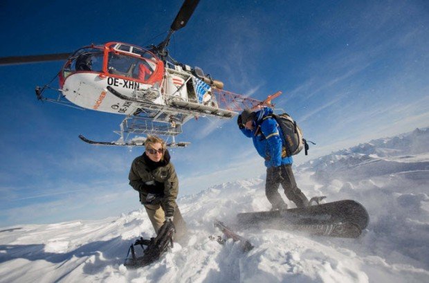 "Heli Skiing"