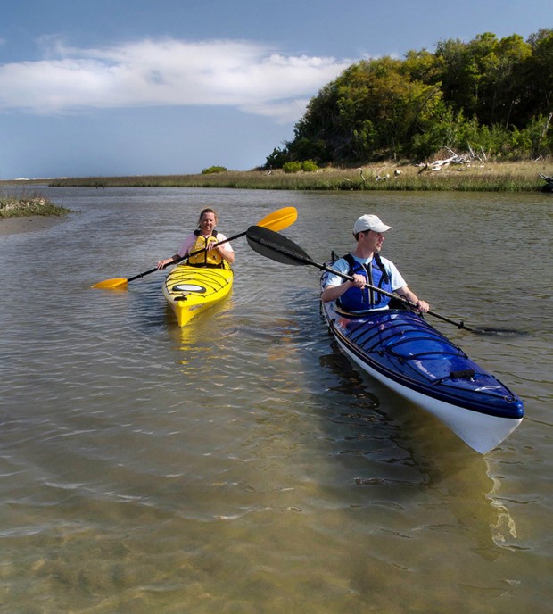 “Kayaking at Hammocks Beach State Park”